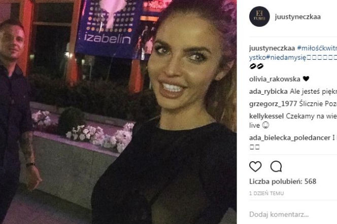 Justyna Pawlicka z Rafałem na Instagramie