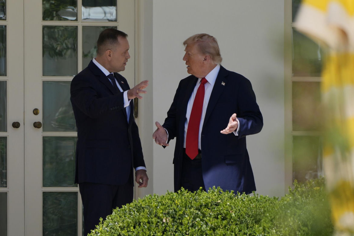 Spotkanie Donalda Trumpa z Karolem Nawrockim