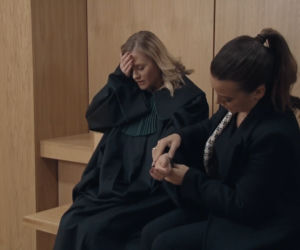 M jak miłość, odcinek 1663: Magda (Anna Mucha), Julia (Marta Chodorowska)