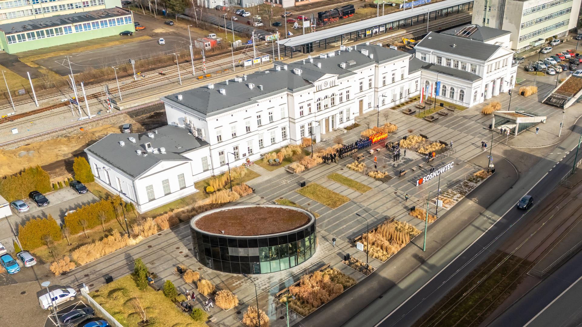 Przebudowa linii kolejowej E65 w Sosnowcu, remonty wiaduktów, dworca, peronów