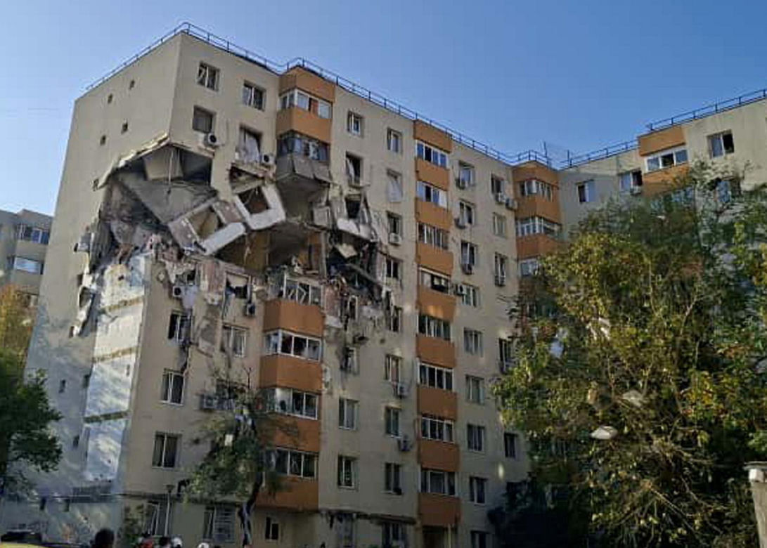 Wybuch w bloku w Bukareszcie
