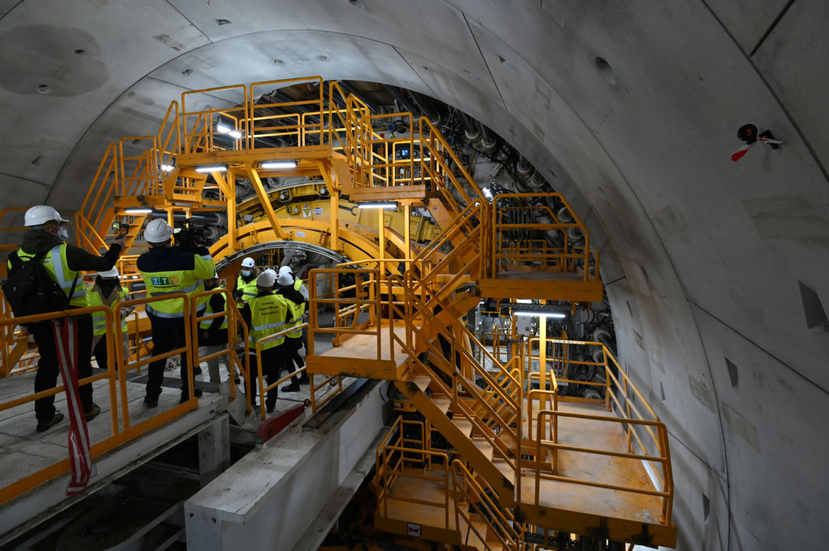 Świnoujście: Budowa tunelu 