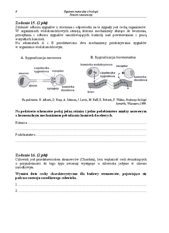 Arkusz biologia rozszerzony matura 2014