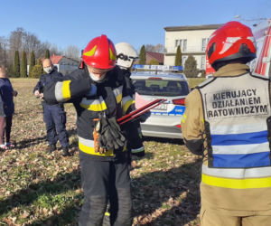 Skrajnie wycieńczoną kobietę uratowali tarnowscy policjanci