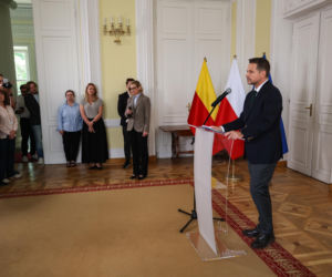 Konferencja prasowa Rafała Trzaskowskiego