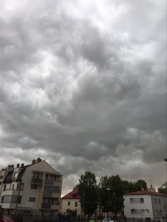 Burza w Białymstoku i woj. podlaskim [24.06.2021]