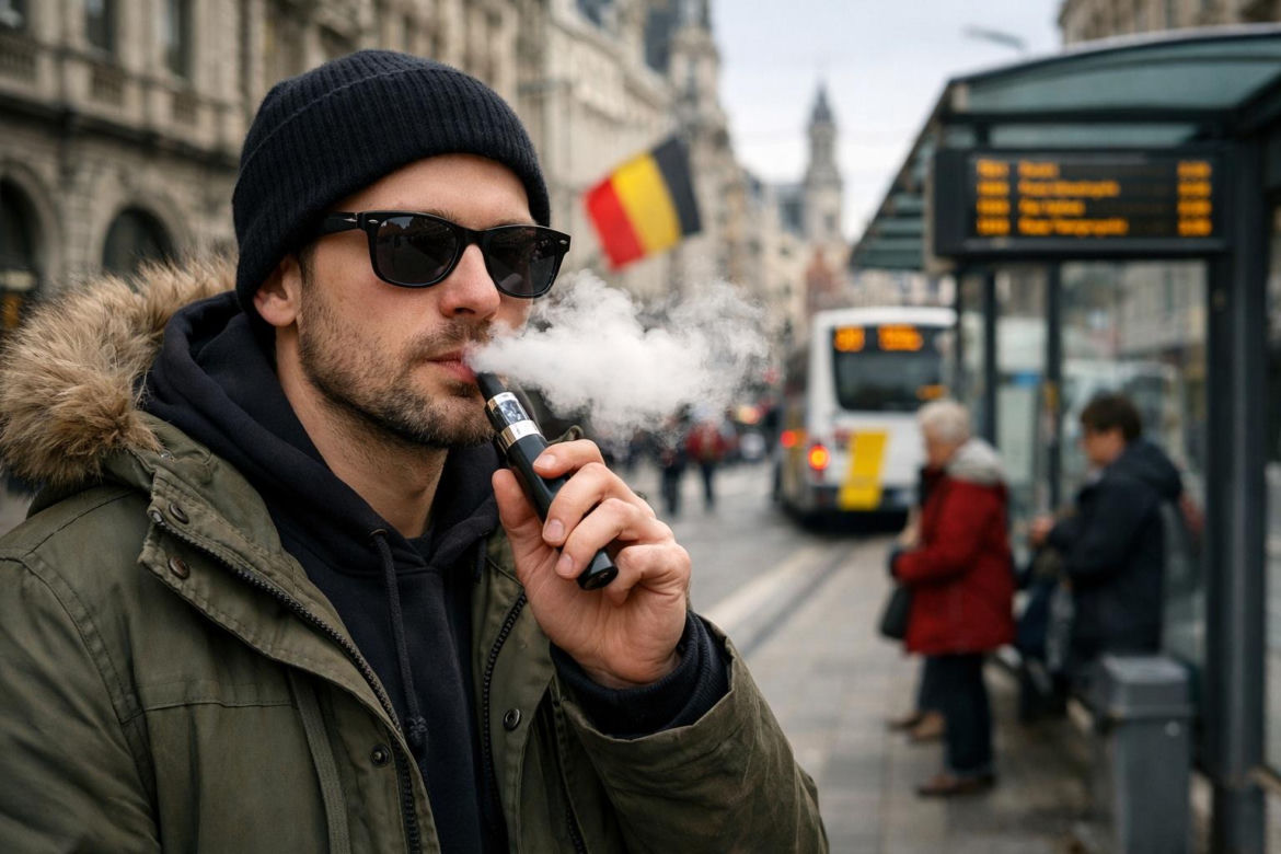 Korzystanie z e‑papierosa w miejscach publicznych