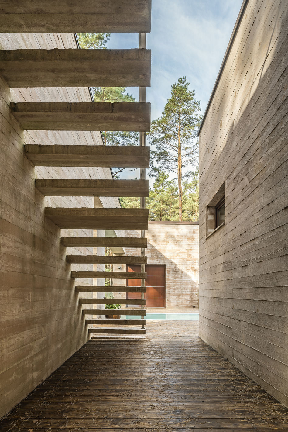 the concrete