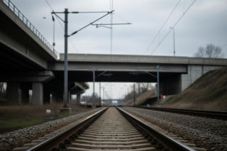 Samochód spadł na tory w Pięćmorgach. Czy pasażerowie byli bezpieczni?