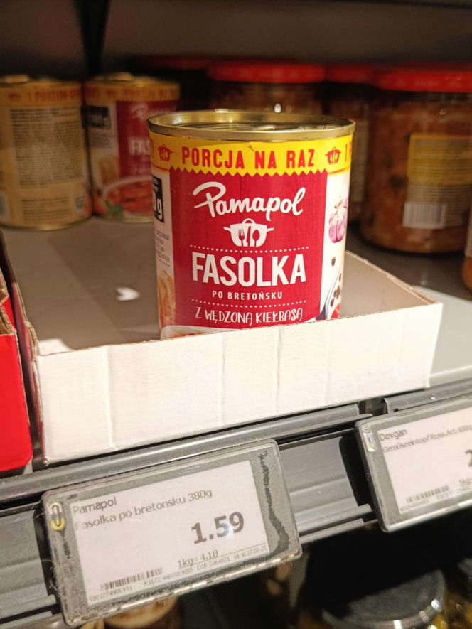 Polskie produkty w niemieckim supermarkecie