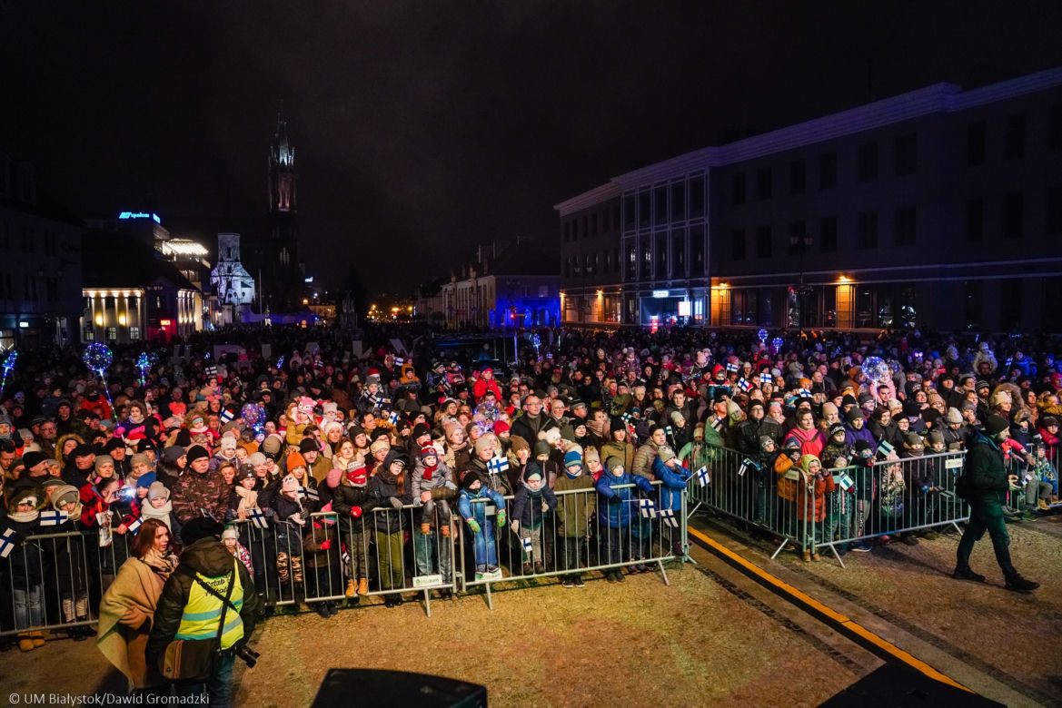 Święty Mikołaj w Białymstoku 2019