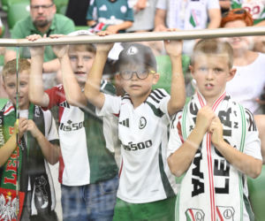 Legia Warszawa - Zagłębie Lubin: Zdjęcia kibiców