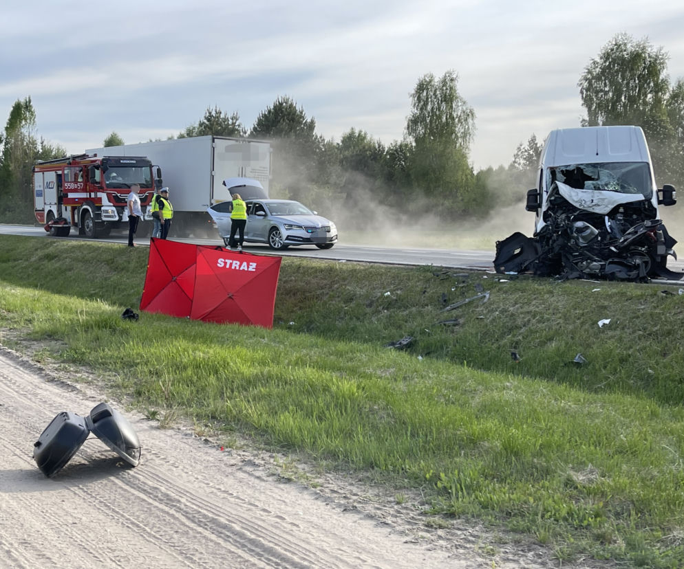Nie żyje 30-letni motocyklista. Drogowa makabra na DK 50 pod Otwockiem
