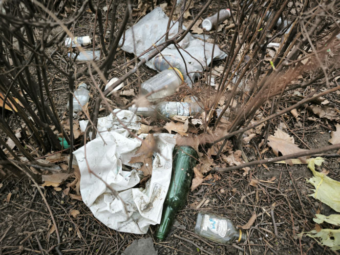 Śmietnisko przy "Alternatywie"