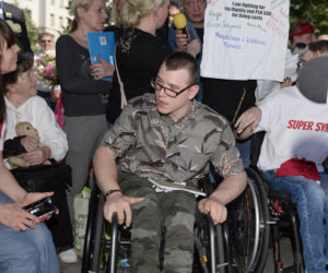 Protest niepełnosprawnych w sejmie zakończony