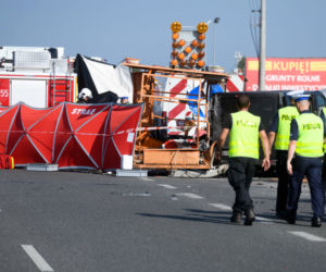 Śmiertelny wypadek na drodze ekspresowej S11 w okolicach Kórnika