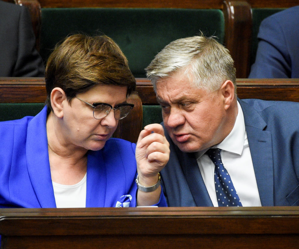 Beata Szydło i Krzysztof Jurgiel