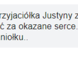 Wzruszające komentarze po śmierci 20-latki