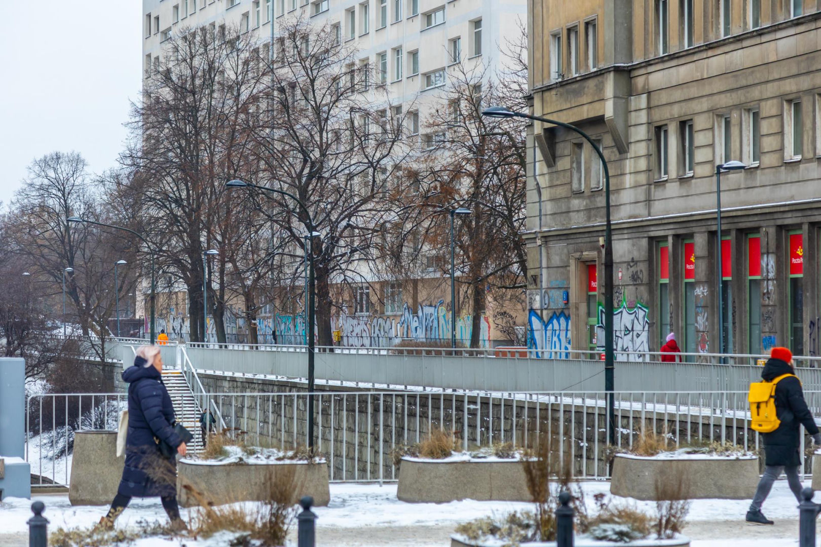 Graffiti w centrum Warszawy w 2026 r.