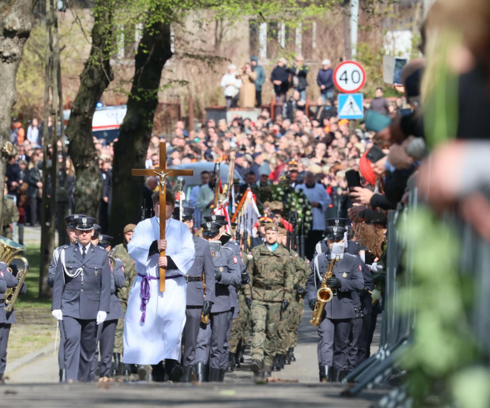 Napięcia na pogrzebie Łukasza Litewki. Żałobnicy nie wytrzymali