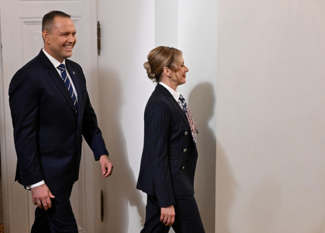 Marta Nawrocka uroczystym spotkaniu z harcerzami