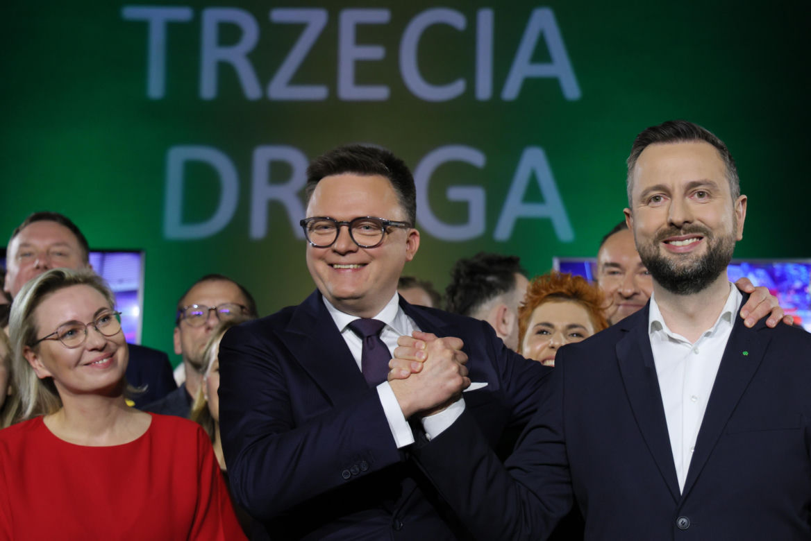Wieczór wyborczy Trzeciej Drogi