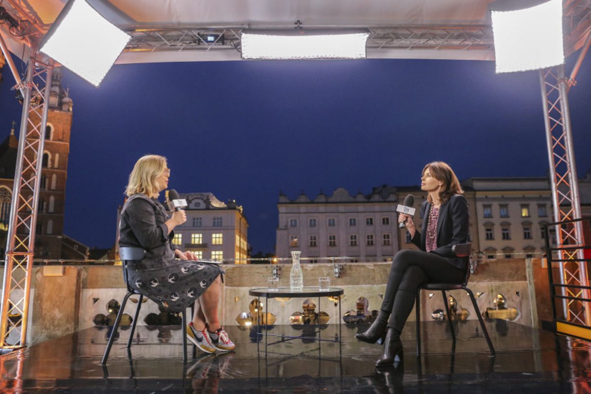 Renata Gabryjelska na Mastercard OFF Camera