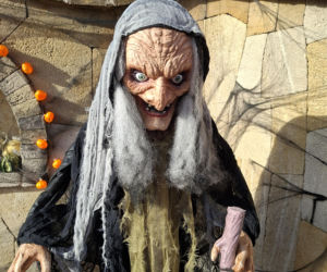 Oto najbardziej halloweenowy dom w Świętokrzyskiem!