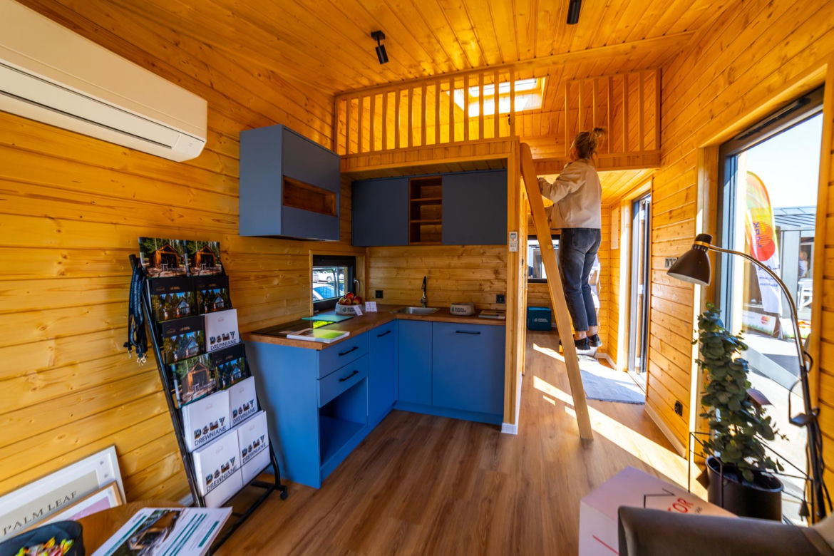 Małe domy i domki, tiny house, domy na kółkach. Targi w Warszawie
