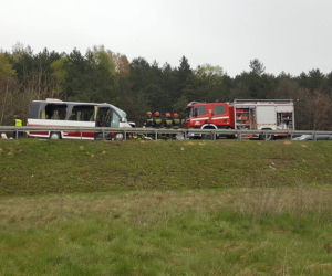 Wypadek na trasie S1 w Mierzęcicach
