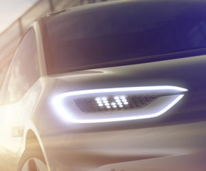 Elektryczny Volkswagen w Paryżu