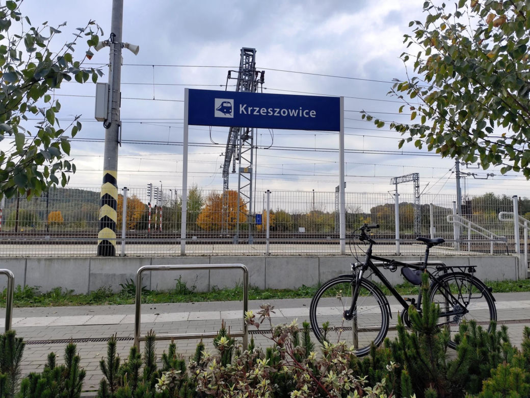 Dworzec w Krzeszowicach
