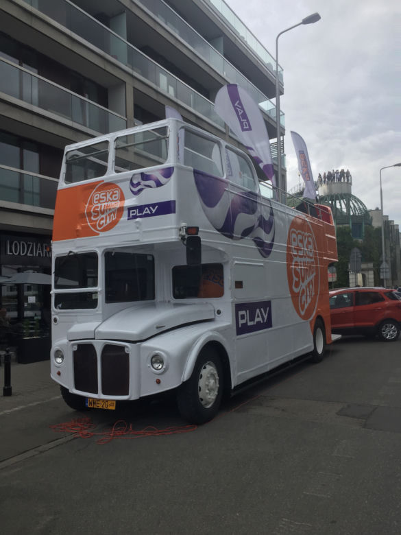 ESKA Summer City Bus z Play. Na miasto wyjedzie dwupiętrowy autobus! Tak było w innych miastach