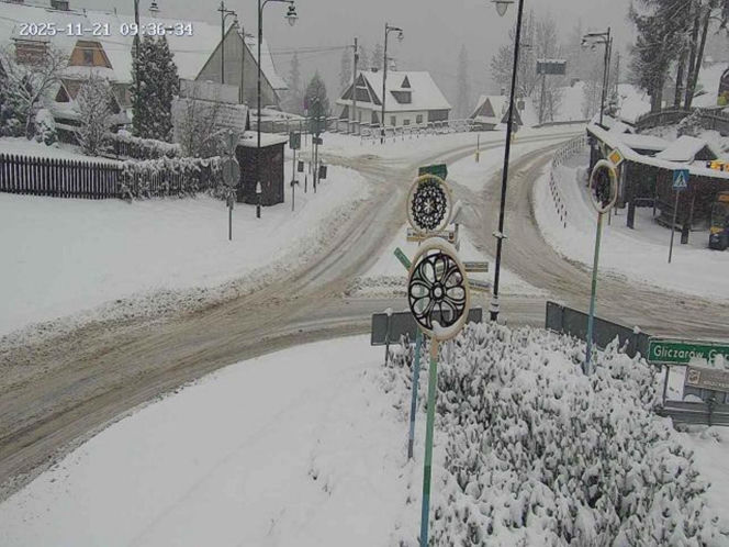 Atak zimy w Polsce. Tutaj zrobiło się biało