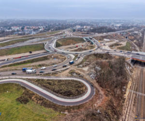 Budowa węzła Mistrzejowce na S7 w Krakowie