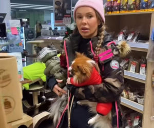 Doda ratuje psy przed mrozem