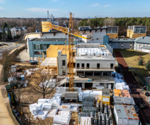 Budowa Kulturoteki w Wesołej w Warszawie