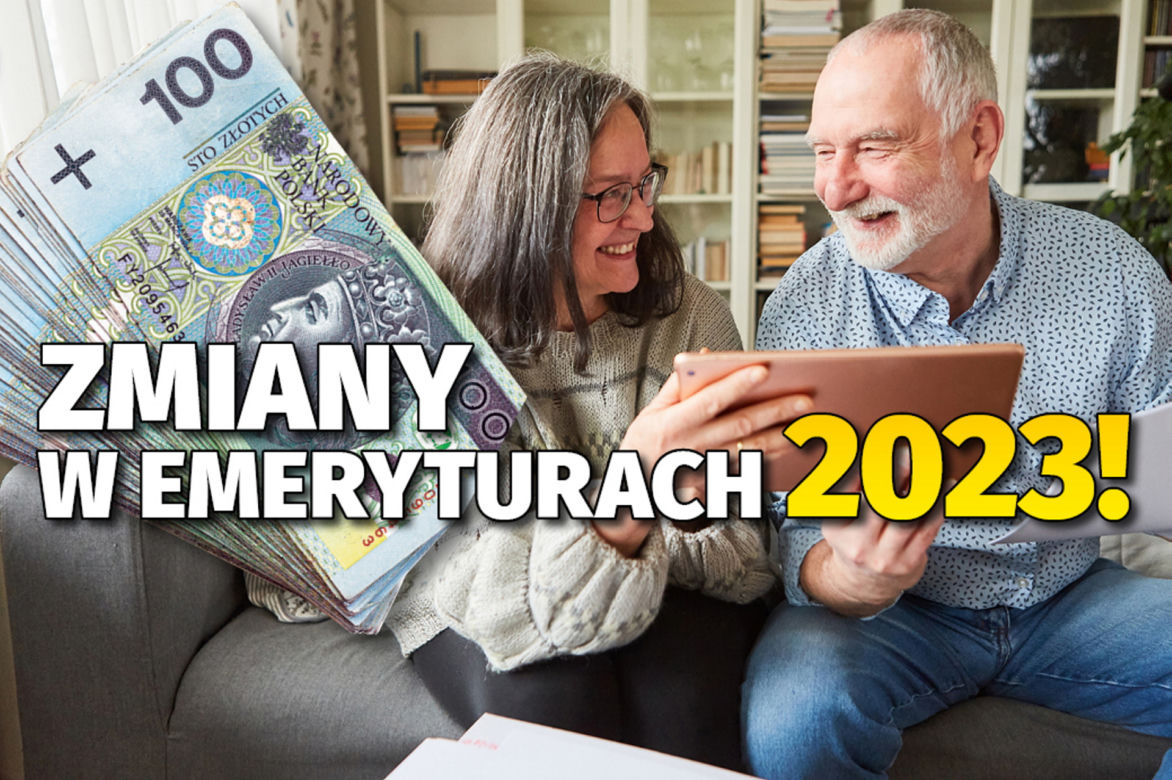 Najważniejszą zmianą dla emerytów w 2023 roku 