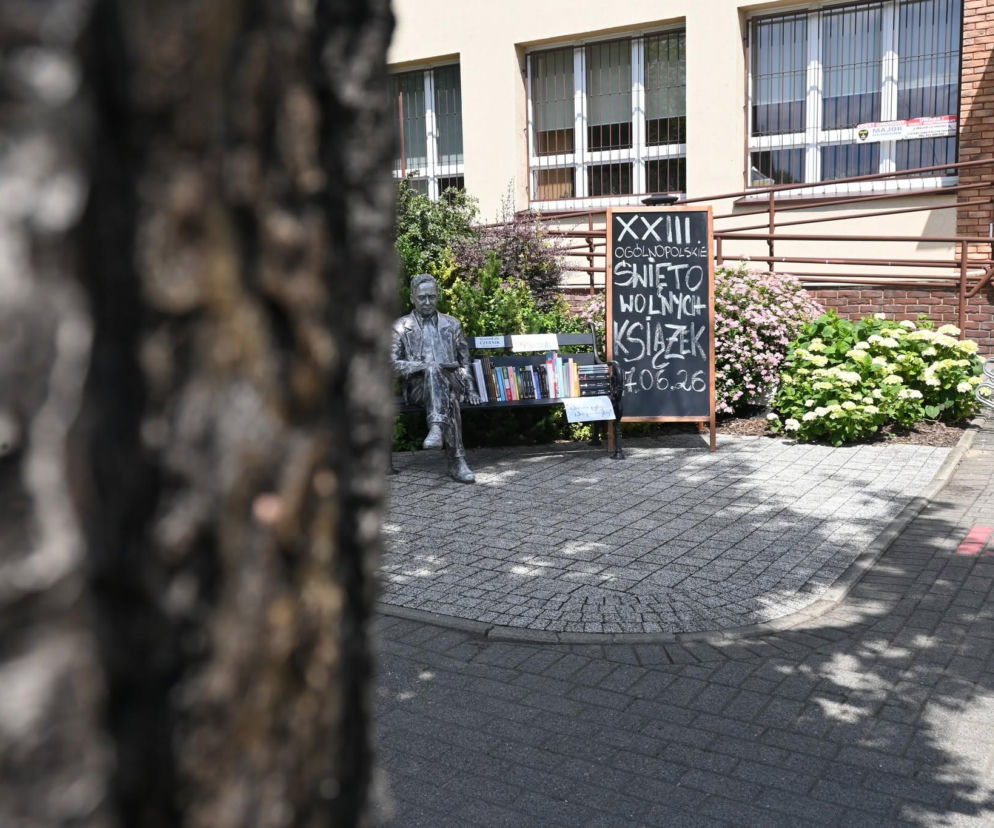 ''Wolne książki'' czekają (dziś) obok Czernika. Biblioteka przypomina o bookcrossingu