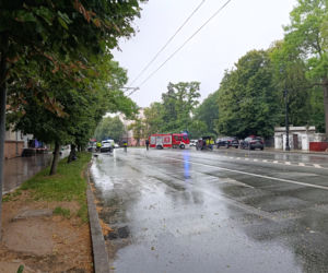 Śmiertelny wypadek w centrum Lublina. Jedna osoba nie żyje. Wiele jest rannych