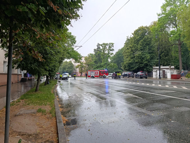 Śmiertelny wypadek w centrum Lublina. Jedna osoba nie żyje. Wiele jest rannych
