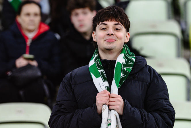 Lechia Gdańsk - Górnik Zabrze, zdjęcia kibiców i zawodników z meczu 18, kolejki PKO BP Ekstraklasy