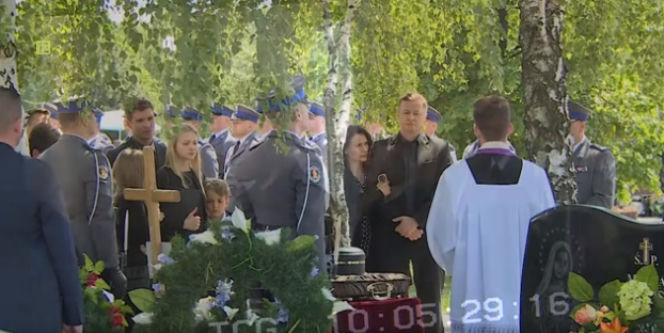 Pogrzeb Tomka Chodakowskiego w "M jak miłość"