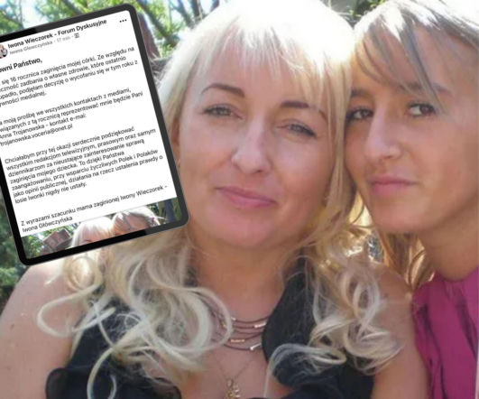 16. rocznica zaginięcia Iwony Wieczorek. Matka się do dziennikarzy