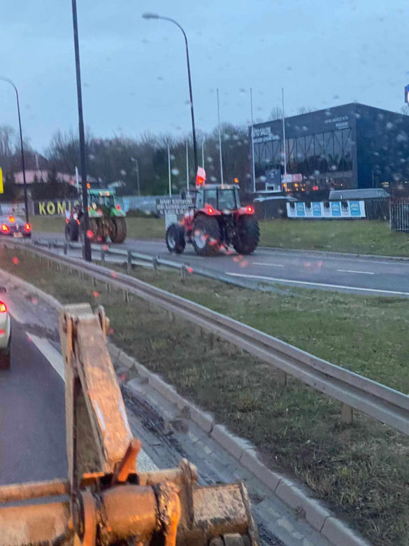 Rolnicy ruszyli na Lublin! Tak wyglądał ich przejazd ulicami miasta