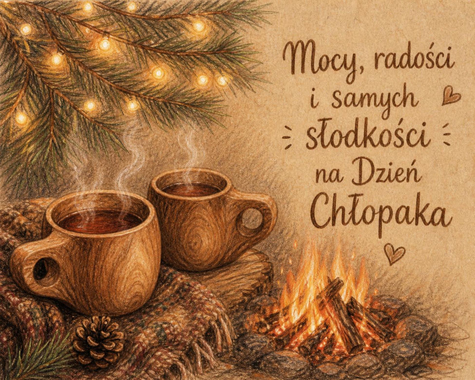 Kartka z życzeniami na Dzień Chłopaka