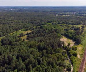 Trasa niepodległości z lotu ptaka. To największa drogowa inwestycja w Białymstoku
