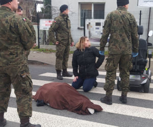  Siedleccy żołnierze uratowali panią Marię