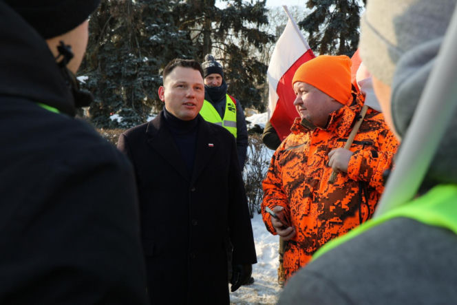 Protest rolników w Warszawie (9.01.2026)