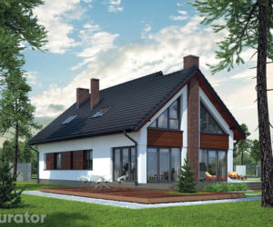 Projekt M210d Jasna przestrzeń – wariant IV